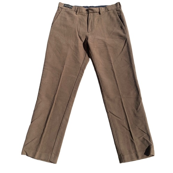 M&S Brown Dress Pants - Size 36x29 Regular Fit - Picture 1 of 8